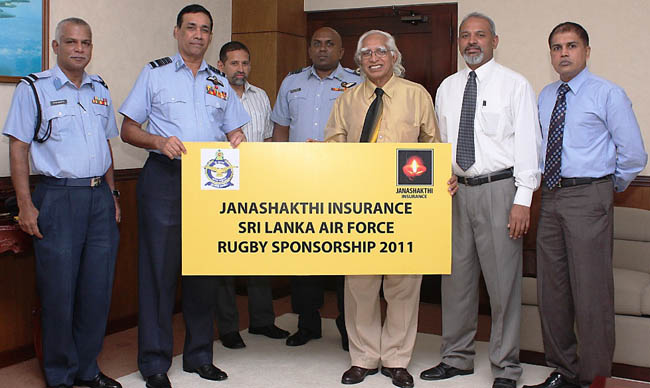 Janashakthi powers our flying heroes - Sri Lanka Air Force Rugby Team